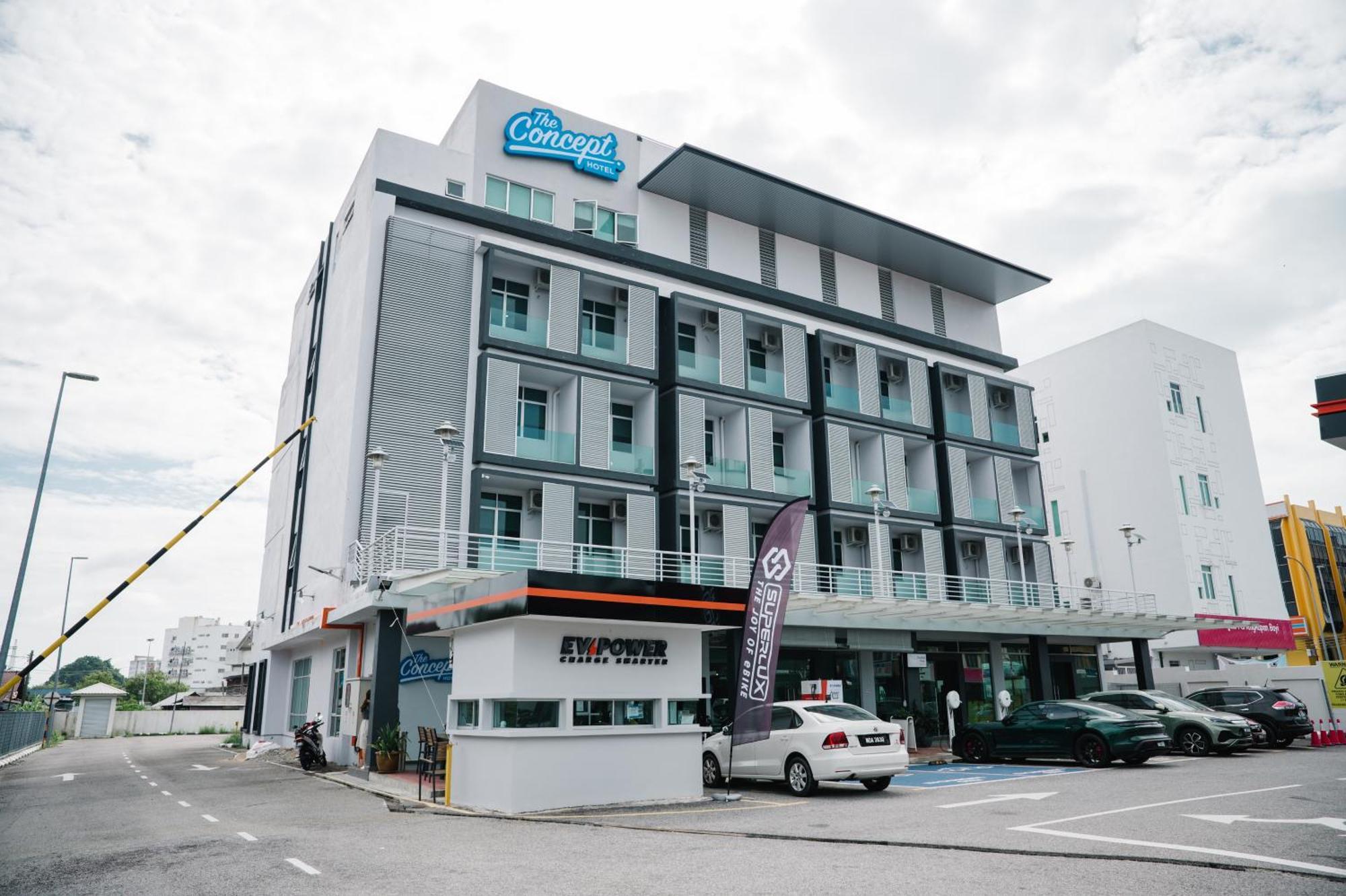 The Concept Hotel Melaka City Exterior photo